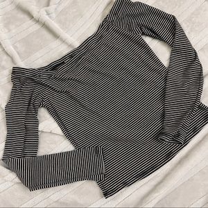 Striped Off the Shoulder